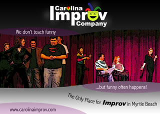 Carolina Improv Postcard